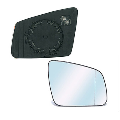 Heated Aspherical Car Mirror Replacement Glass, right side