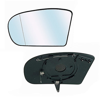 Heated Aspherical Car Mirror Replacement Glass, left side