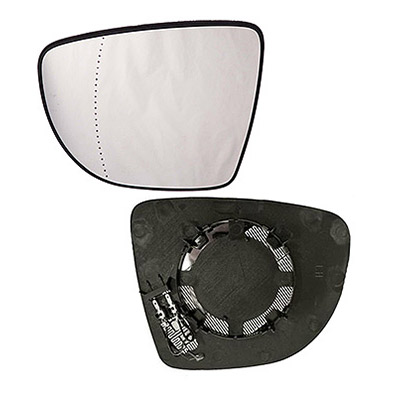 Heated Aspherical Car Mirror Replacement Glass, left side