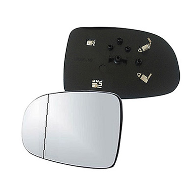 Heated Aspherical Car Mirror Replacement Glass, left side