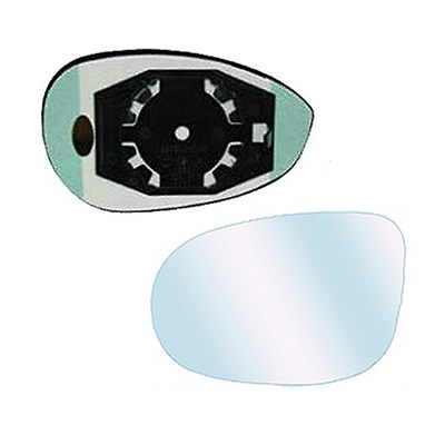 Heated Aspherical Car Mirror Replacement Glass, left side