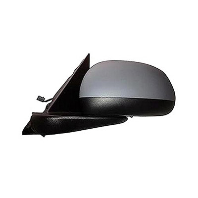 Left Mechanical Primed Door Mirror with Cables