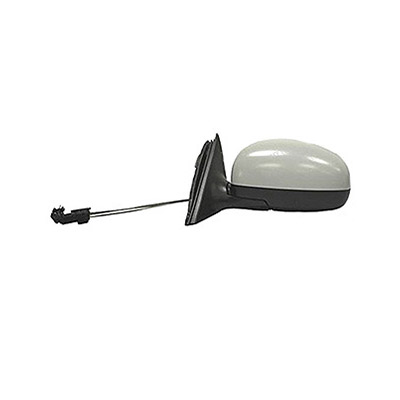 Left Mechanical Primed Door Mirror with Cables