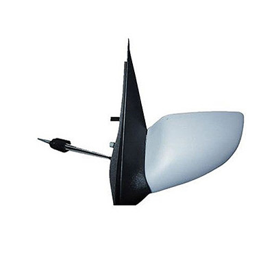 Left Mechanical Primed Door Mirror with Cables