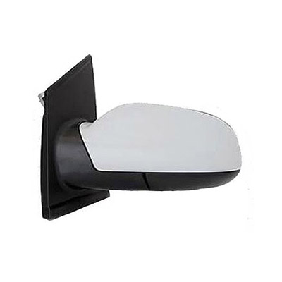 Left Mechanical Primed Door Mirror with Cables