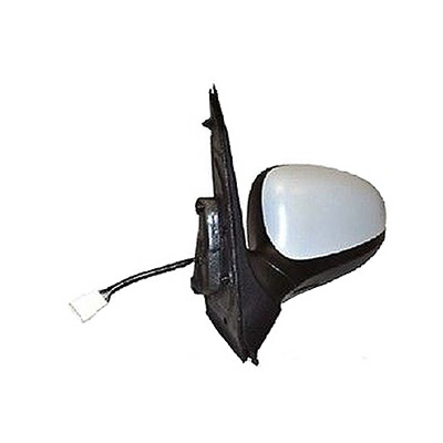 Left Mechanical Primed Door Mirror with Cables