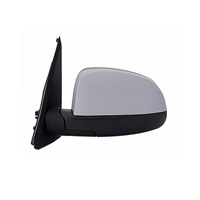 Left Mechanical Primed Door Mirror with Cables