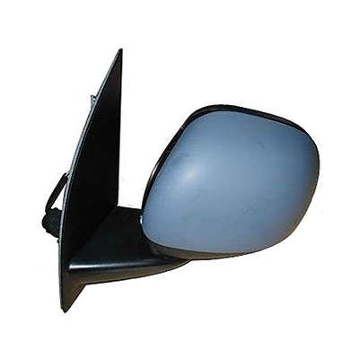 Left Mechanical Primed Door Mirror with Cables