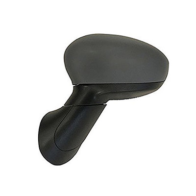 Left Mechanical Primed Door Mirror with Cables