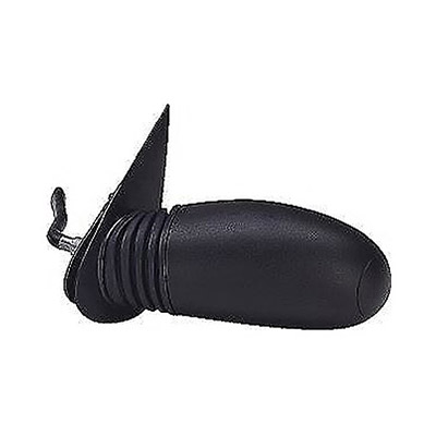 Left Mechanical Primed Door Mirror with Cables