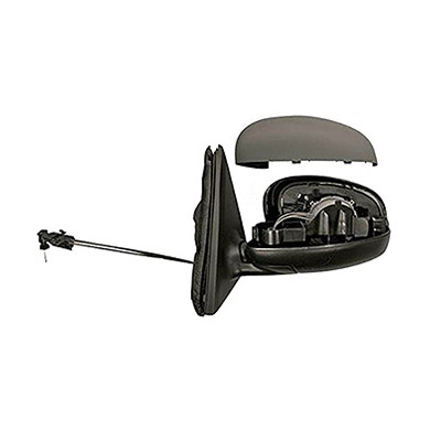 Left Mechanical Primed Door Mirror with Cables