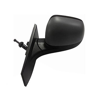 Left Mechanical Primed Door Mirror with Cables