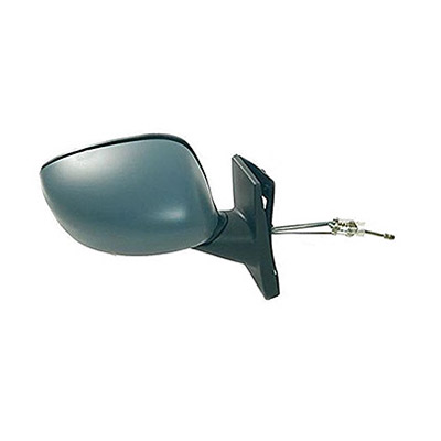 Right Mechanical Primed Door Mirror with Cables