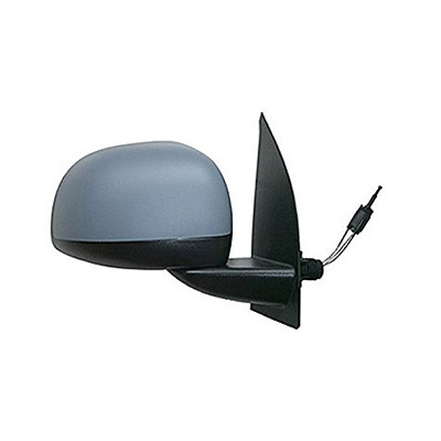 Right Mechanical Primed Door Mirror with Cables