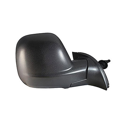 Right Mechanical Black Door Mirror with Cables