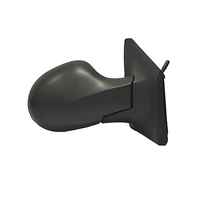 Right Mechanical Black Door Mirror with Cables