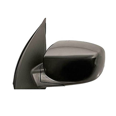 Left Mechanical Black Door Mirror with Cables