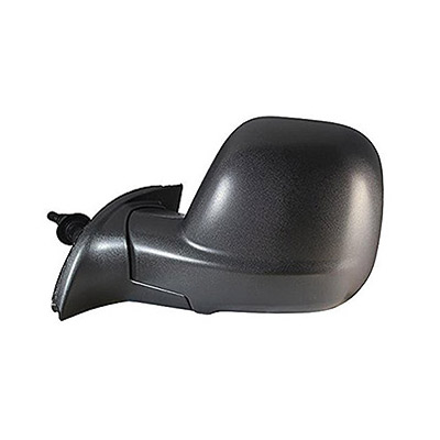 Left Mechanical Black Door Mirror with Cables