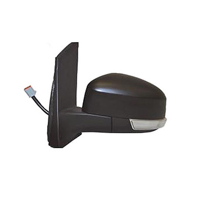 Left Electric Heated Door Mirror with turn signal, Primed surface