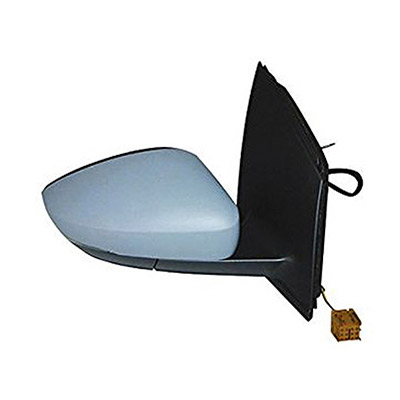 Right Electric Heated Door Mirror with turn signal, Primed surface