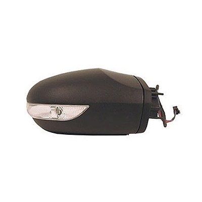 Right Electric Heated Door Mirror with turn signal, Primed surface