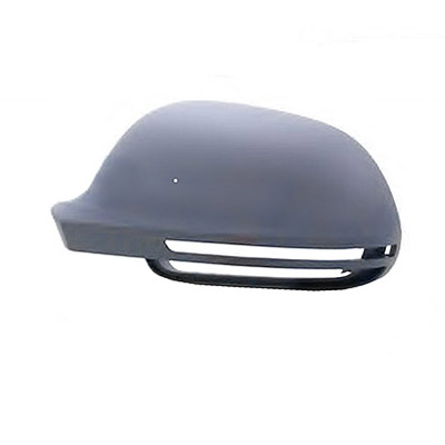 Left Primed Wing Mirror Cover with indicator lamp hole