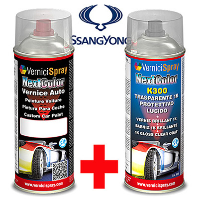 Automotive Touch Up Kit Spray SSANGYONG STAVIC
