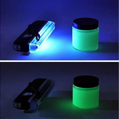 Black Light Portable Lamp 4W, battery-powered