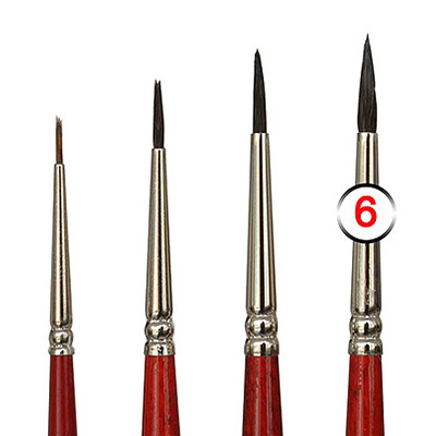 Car touch up brush in more sizes
