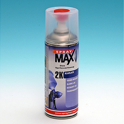 Professional High Gloss 2K Clear Coat SPRAY MAX - High Quality Lacquer in spraycan