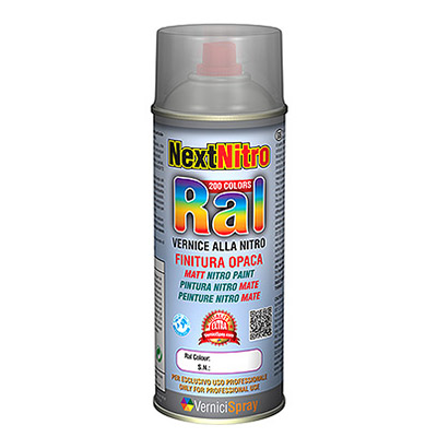 Nitro paint in spray available in every matt Ral colour