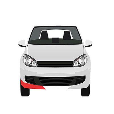 Front Right Bumper Spoiler