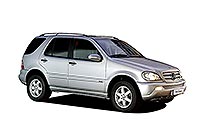 mercedes m-class 1998 - 2001