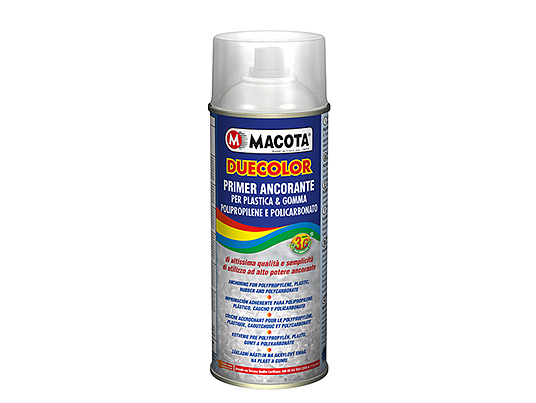 Primer fixative for plastic and rubber.  