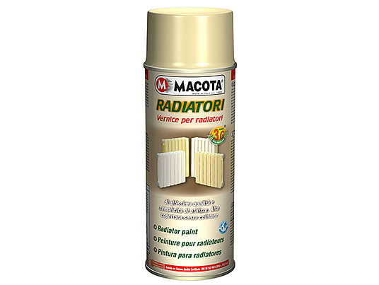Spray paint for radiators, heat resistant 150°C  