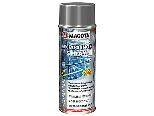 Stainless steel paint, available in 2 tones  
