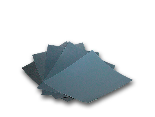 Kit 5 pcs assorted water abrasive paper  