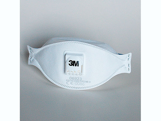 3M - Antipowder respirator P2 folding monouse with valve  