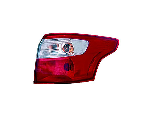 Right Rear Light White/Red FORD EUROPA FOCUS