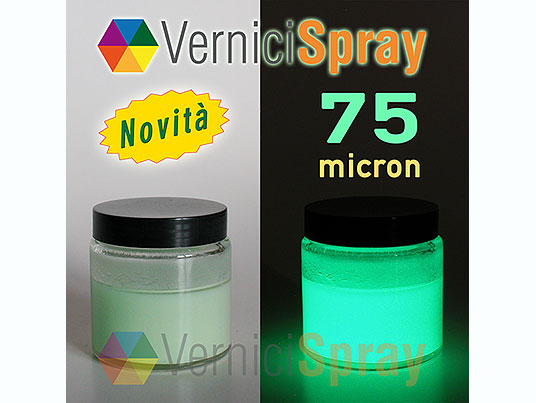 Special Paint | luminous | photoluminescent | 100 ml microns 75  