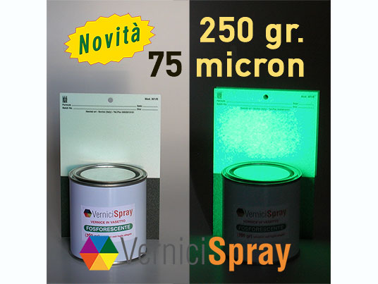 Special Paint | luminous | photoluminescent | 250 gr microns 75  