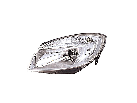 Front Left Headlight Electric with Motor SKODA FABIA