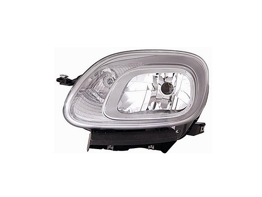 Front Left Headlight Electric with Motor FIAT PANDA