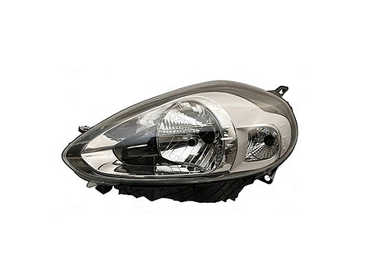 Front Left Headlight Electric with Motor FIAT PUNTO