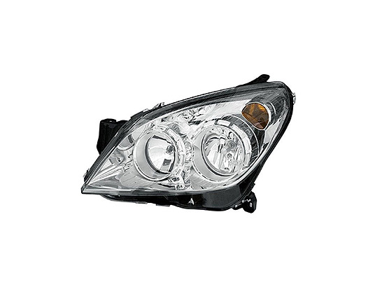Front Headlight Right Electric with Motor OPEL ASTRA