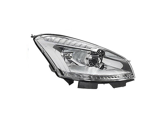 Front Headlight Right side Electric CITROEN C4 PICASSO