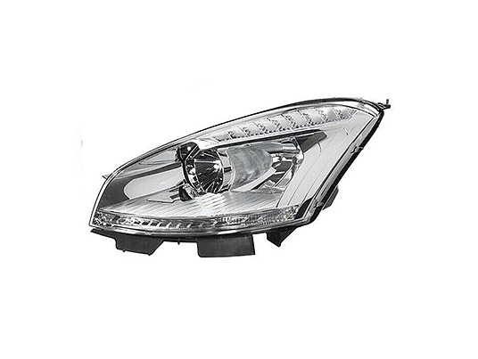 Front Headlight Left side Electric with Motor CITROEN C4 PICASSO