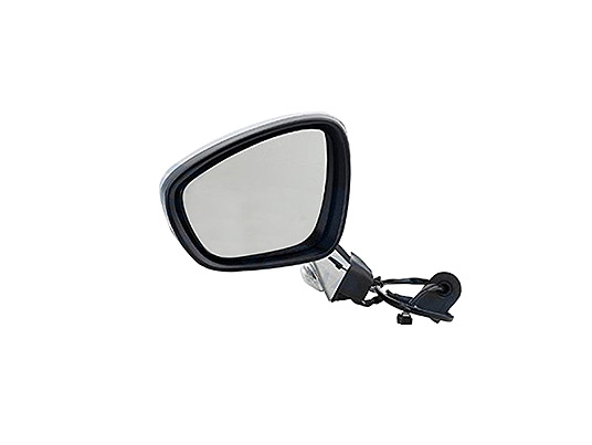 Left Door Mirror Chrome turn signal integrated CITROEN C3