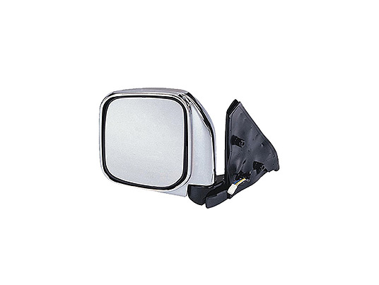 Left Door Mirror Chrome MITSUBISHI PAJERO