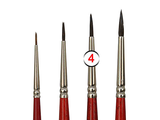 Car touch up brush in more sizes  